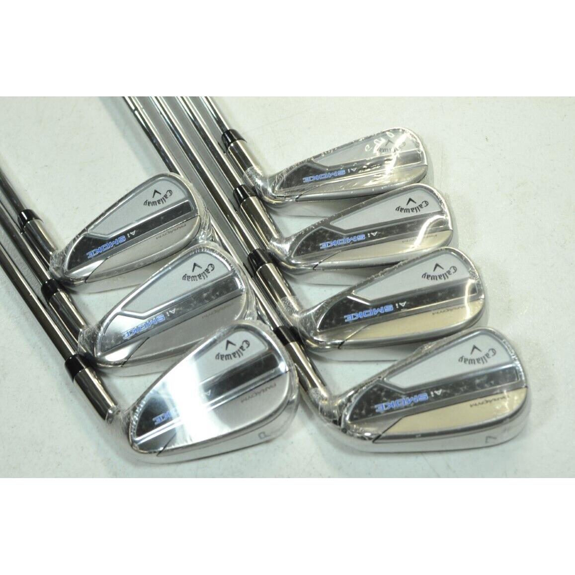 Callaway Paradym Ai Smoke 4-PW Iron Set Right Stiff Elevate Mph Steel 182274