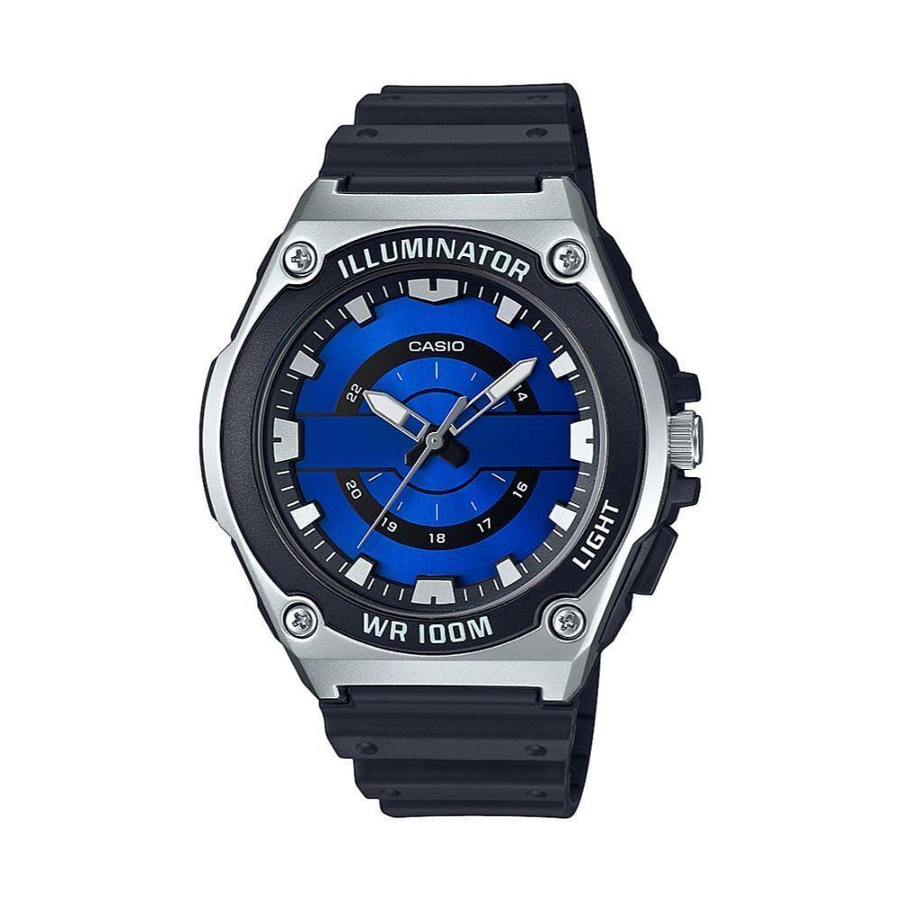 Casio Men`s Analog Blue Dial Illuminator Watch