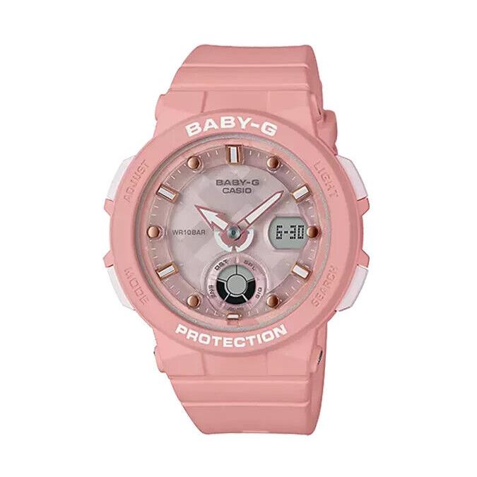 Casio Baby-g Resin Strap Women Watch BGA-250-4ADR