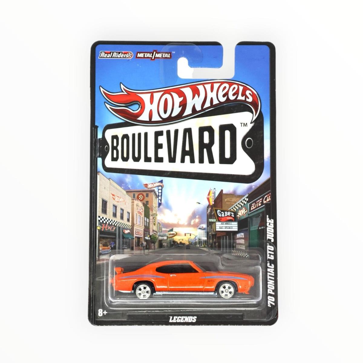 Hot Wheels `70 Pontiac Gto Judge - 2012 Boulevard A