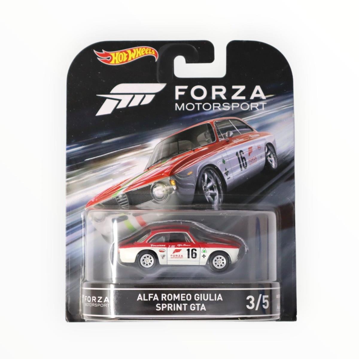 Hot Wheels Alfa Romeo Giulia Sprint Gta - Forza Motorsports - Entertainment A