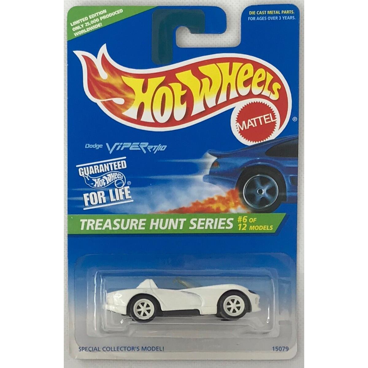 1996 Hot Wheels Treasure Hunt Series Dodge Viper RT/10 Limited Edition 6 Of 12