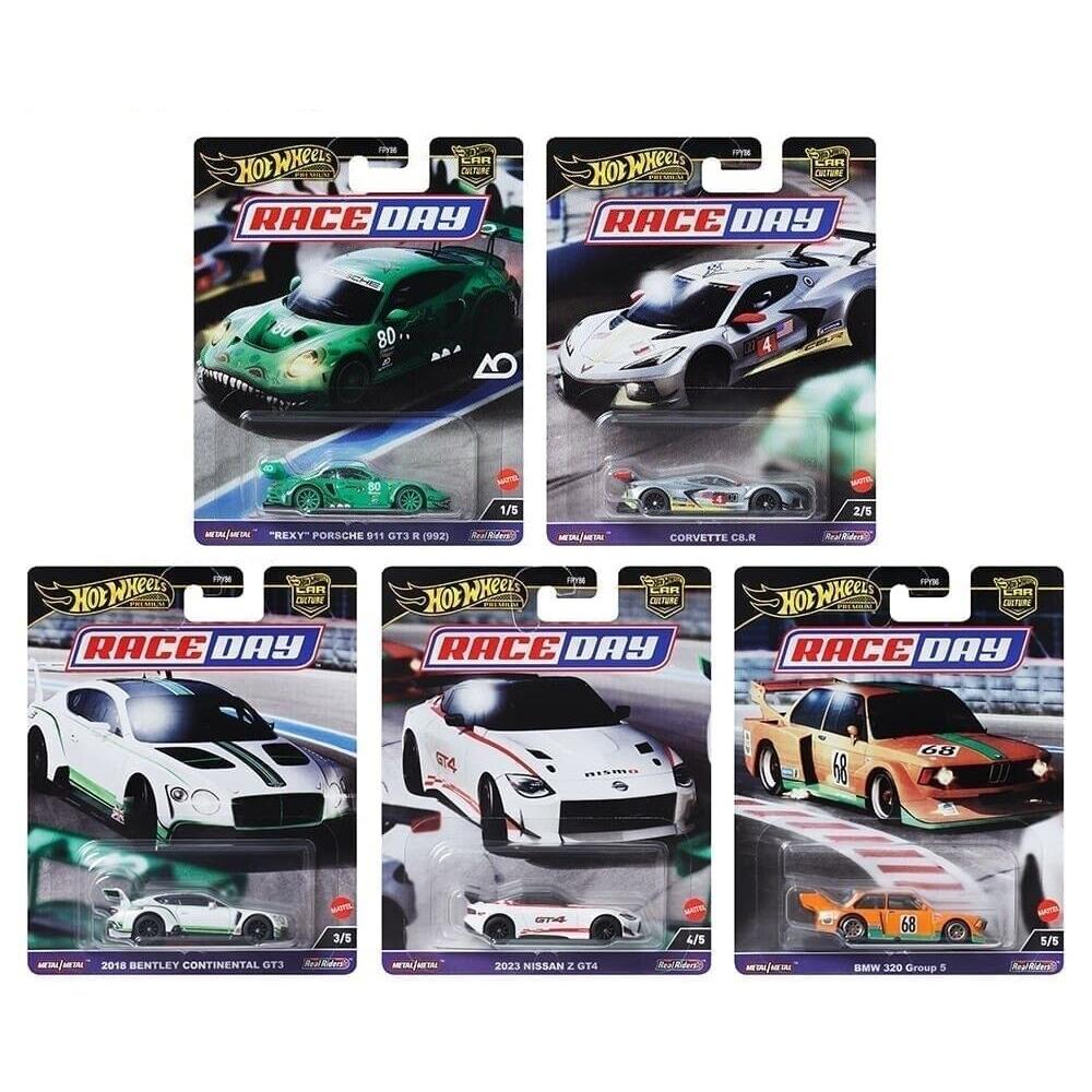 2024 Hot Wheels Premium Car Culture D Case Race Day Set Of 5 Cars FPY86-961D