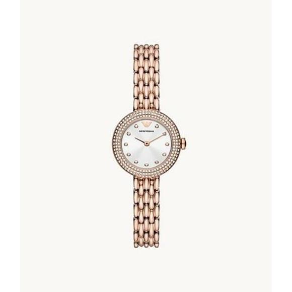 Emporio Armani Women s Rose Gold Tone Quartz Watch - AR11415