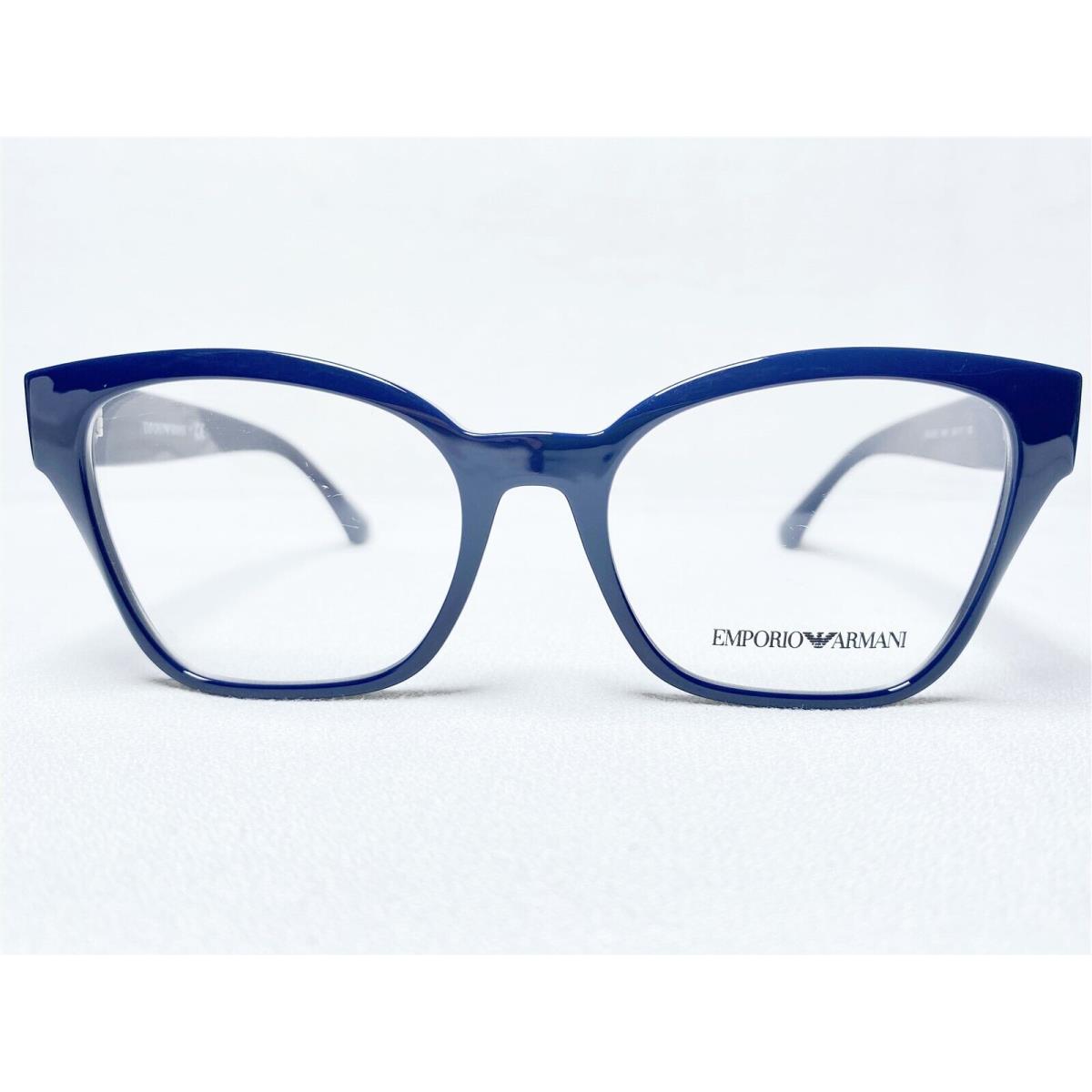 Emporio Armani EA3132 5661 Womens Blue Cats Eye Eyeglasses Frames 52/17 140