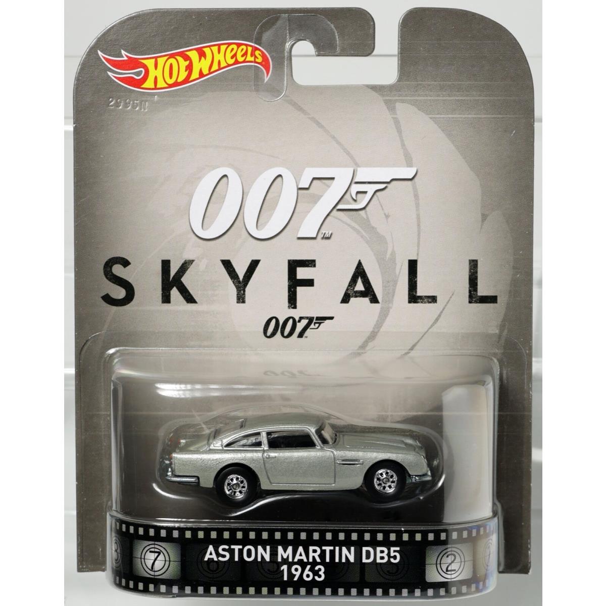 Hot Wheels Aston Martin DB5 1963 007 Skyfall Retro Entertainment DJF45 Nrfp 1:64