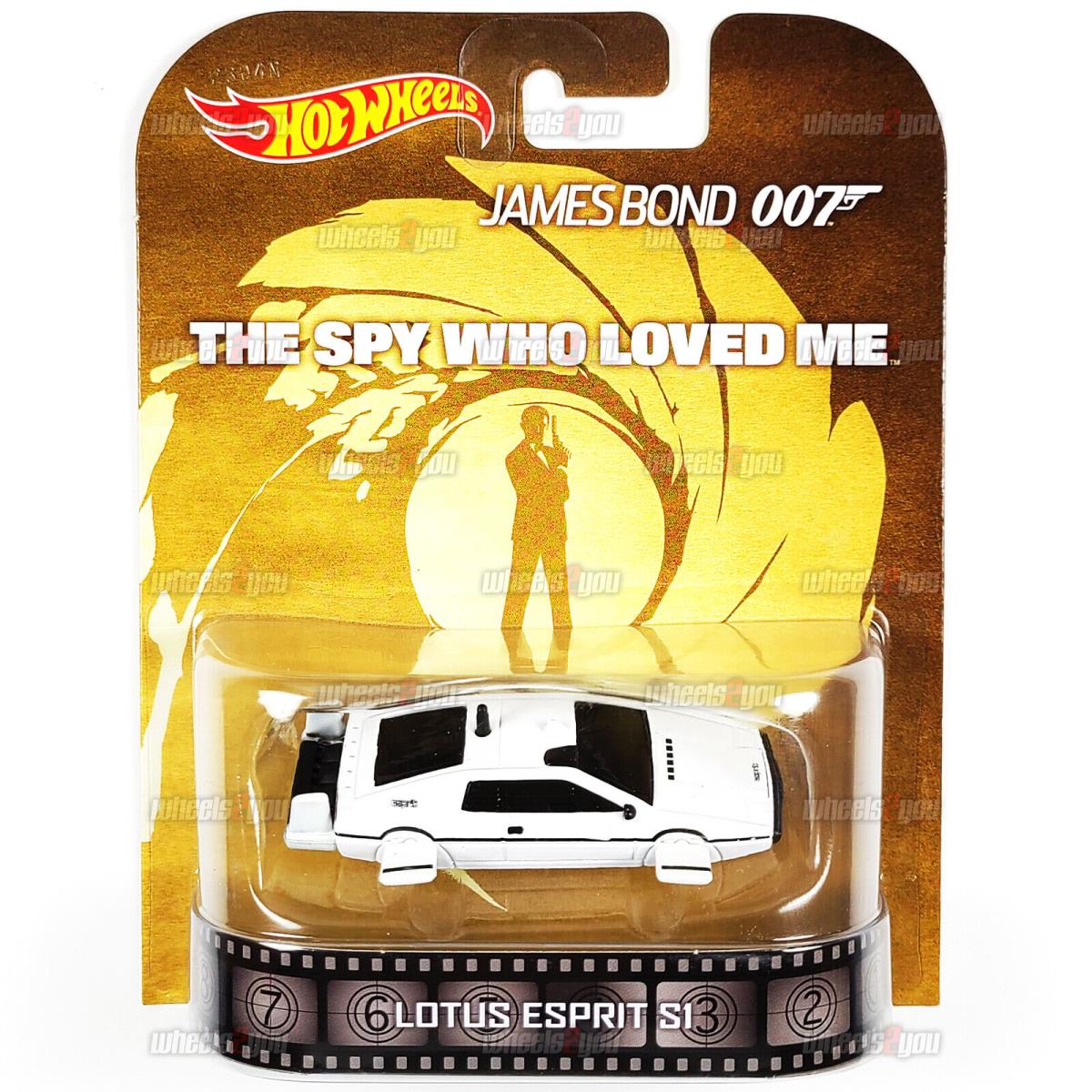 Hot Wheels Lotus Esprit S1 James Bond 007 - The Spy Who Loved Me 1:64 BDT92