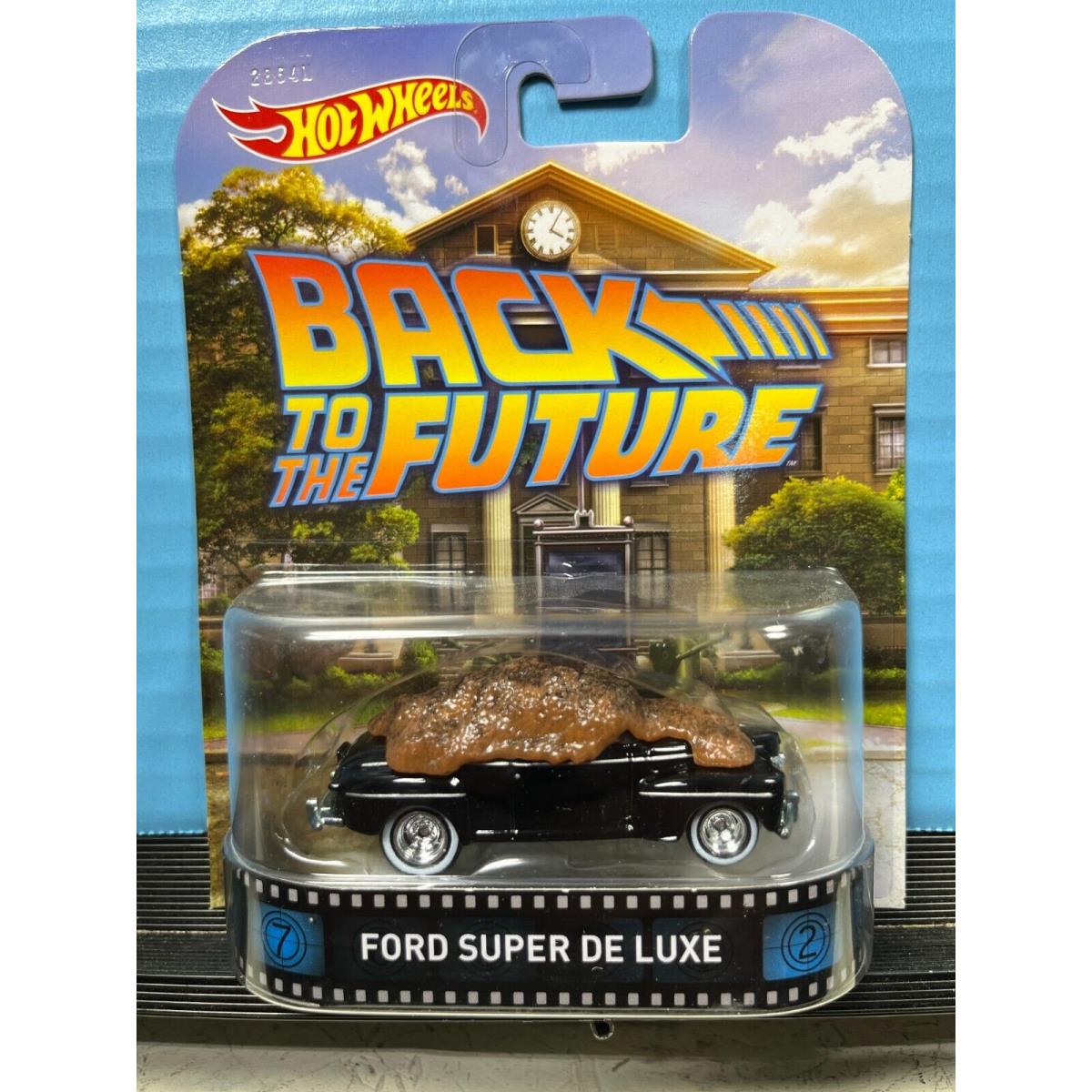 1/64 Hot Wheels Real Riders Back TO The Future Biff`s Ford Super Deluxe Manure