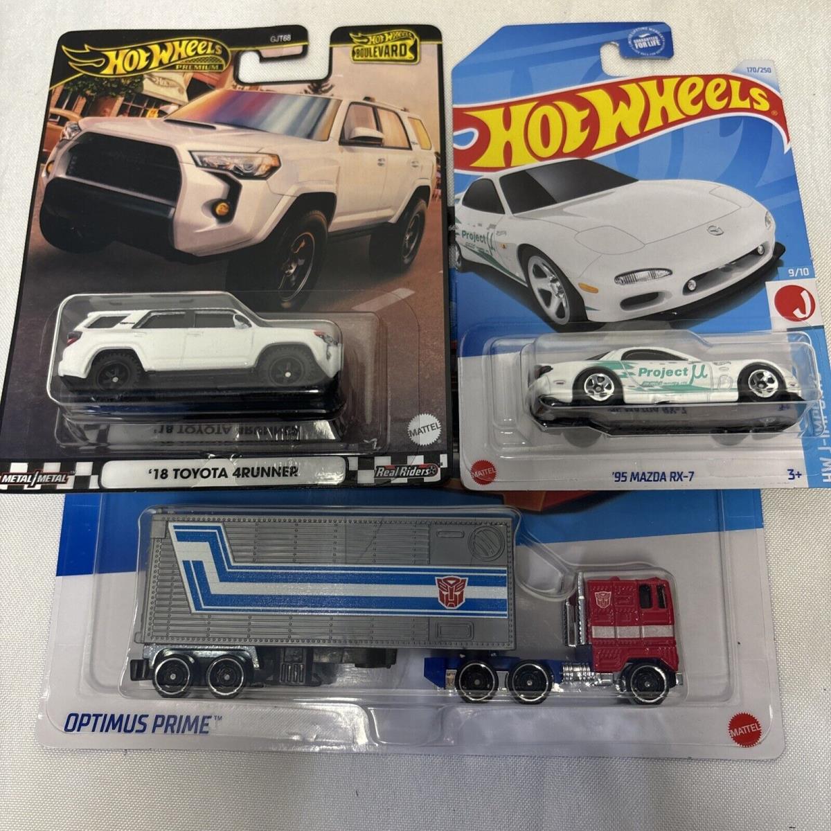 95 Mazda RX 7 Optimus Prime Track Fleet and `18 Toyota 4Runner