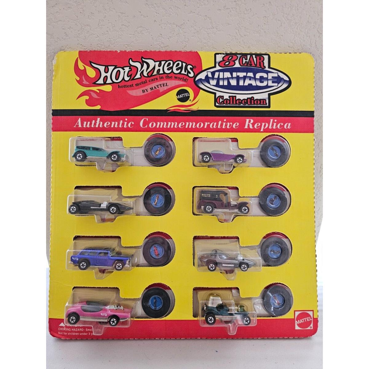 Hot Wheels Mattel Vintage Collection 8 Car Set F19