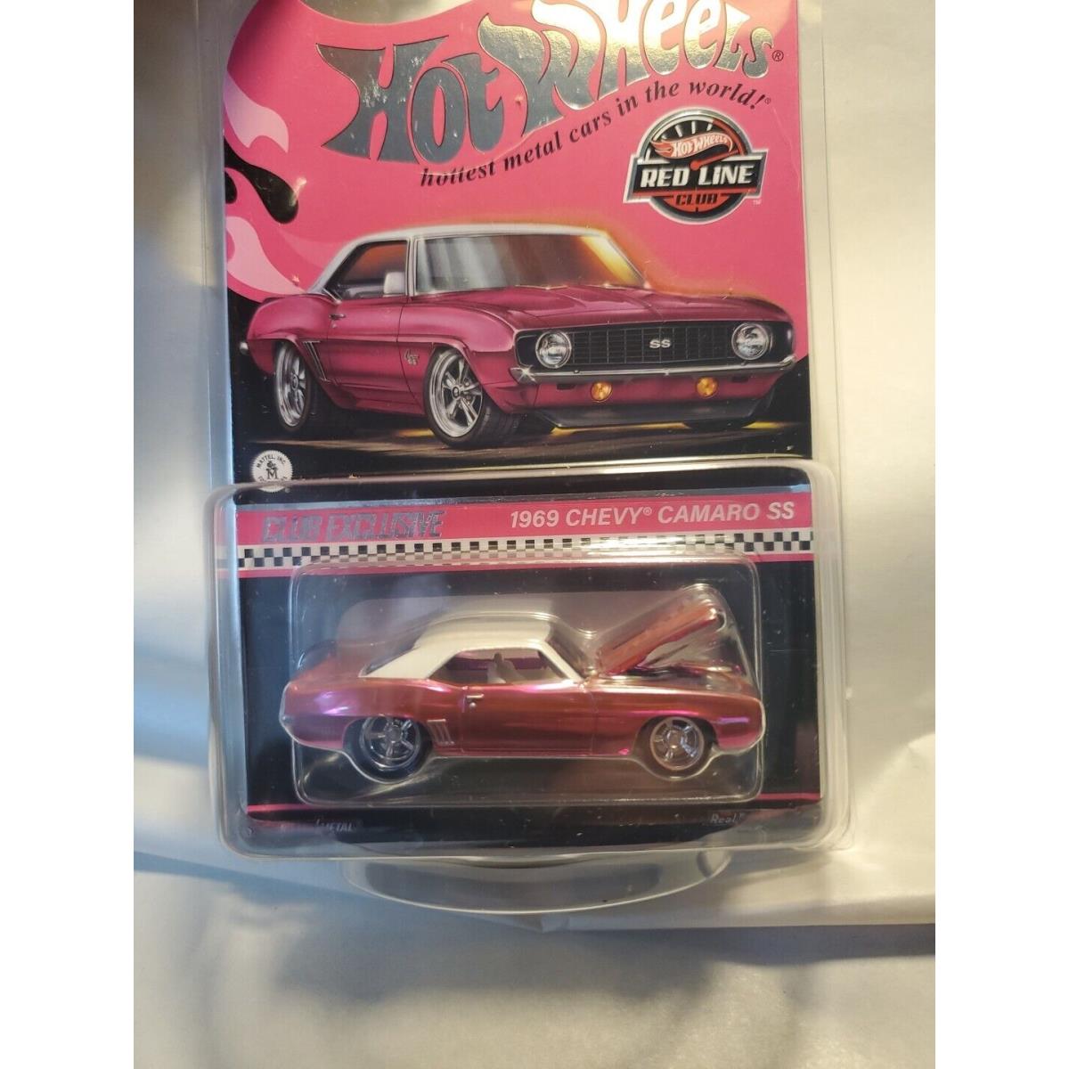 2024 Hot Wheels Rlc 1969 Chevy Camaro SS Spectraflame Pink