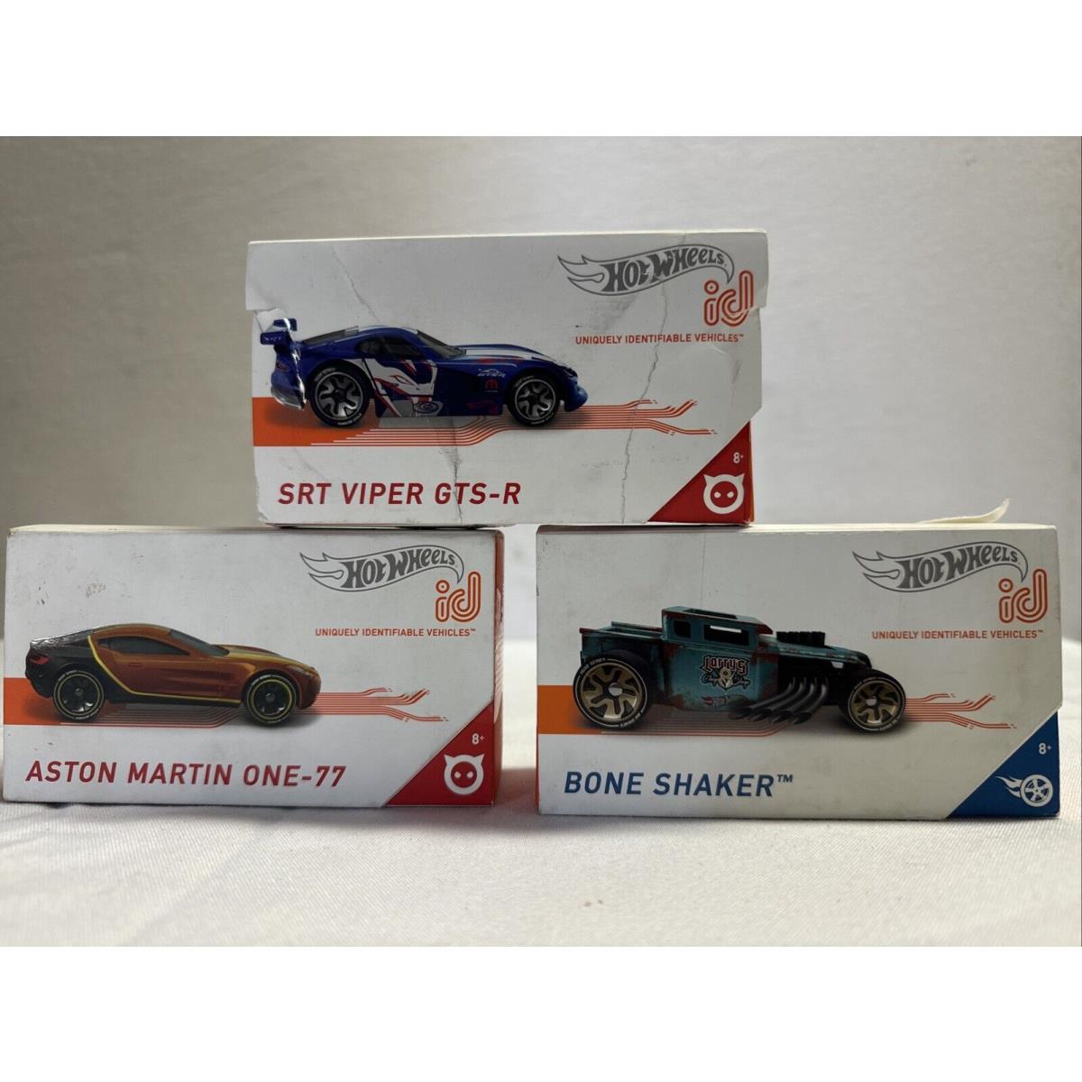 Hot Wheels 2018 ID Srt Viper Gts-r Toy Uniquely Identifiable Vehicles-distress