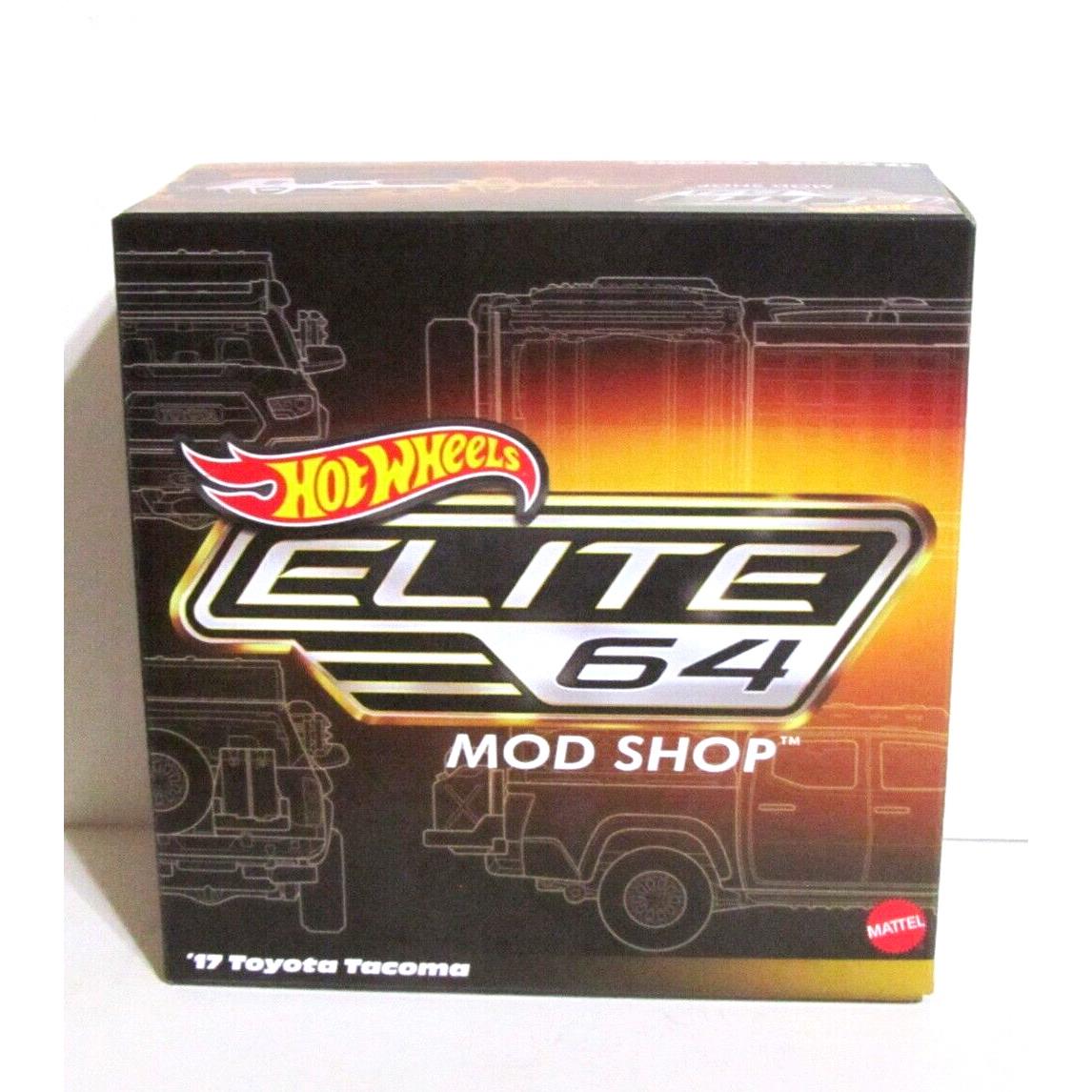 Hot Wheels Collectors Elite 64 Mod Shop `17 Toyota Tacoma Mod A B