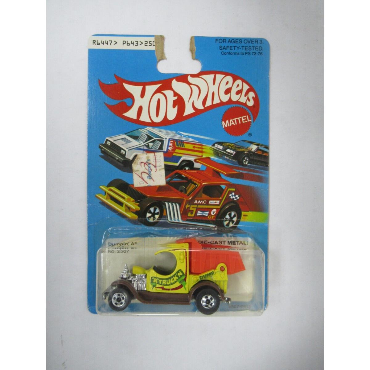 1979 Hot Wheels Tellow Dumpin A