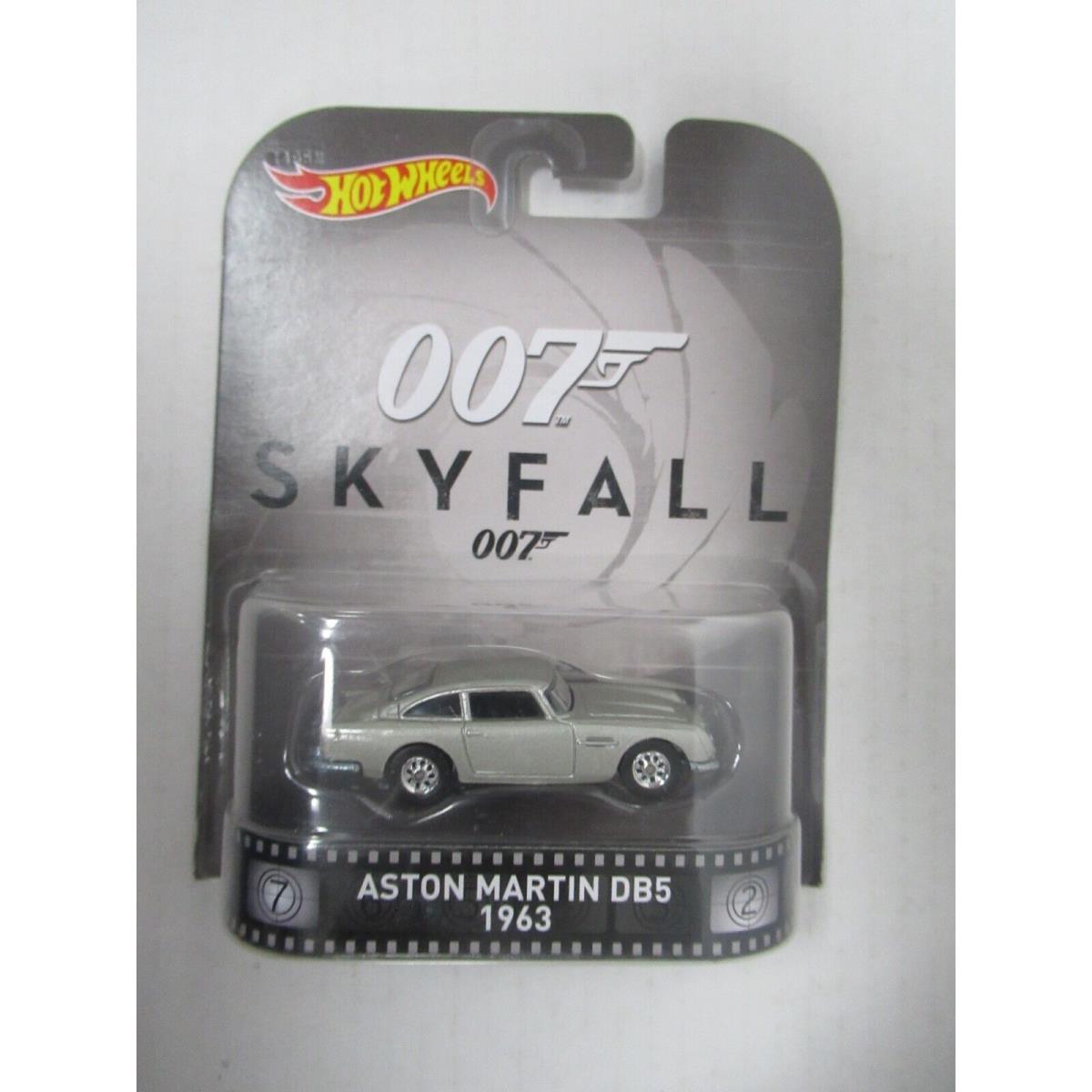 2016 Hot Wheels Retro Entertainment 007 Skyfall Aston Martin DB5 1963