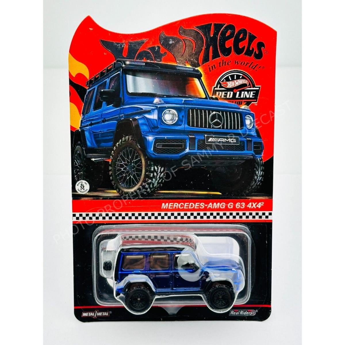 Hot Wheels 2024 Rlc Redline Club Mercedes-amg G63 4x4 14143/30000