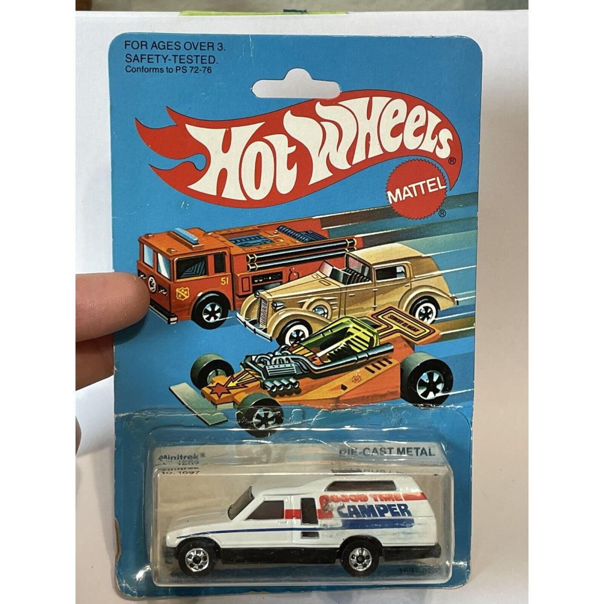 Hot Wheels Minitrek Car 1982 Vintage Good Time Camper