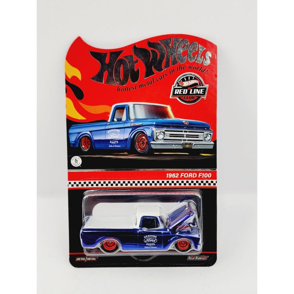 Hot Wheels Rlc 1962 Ford F100 12295 Very Nice JT25