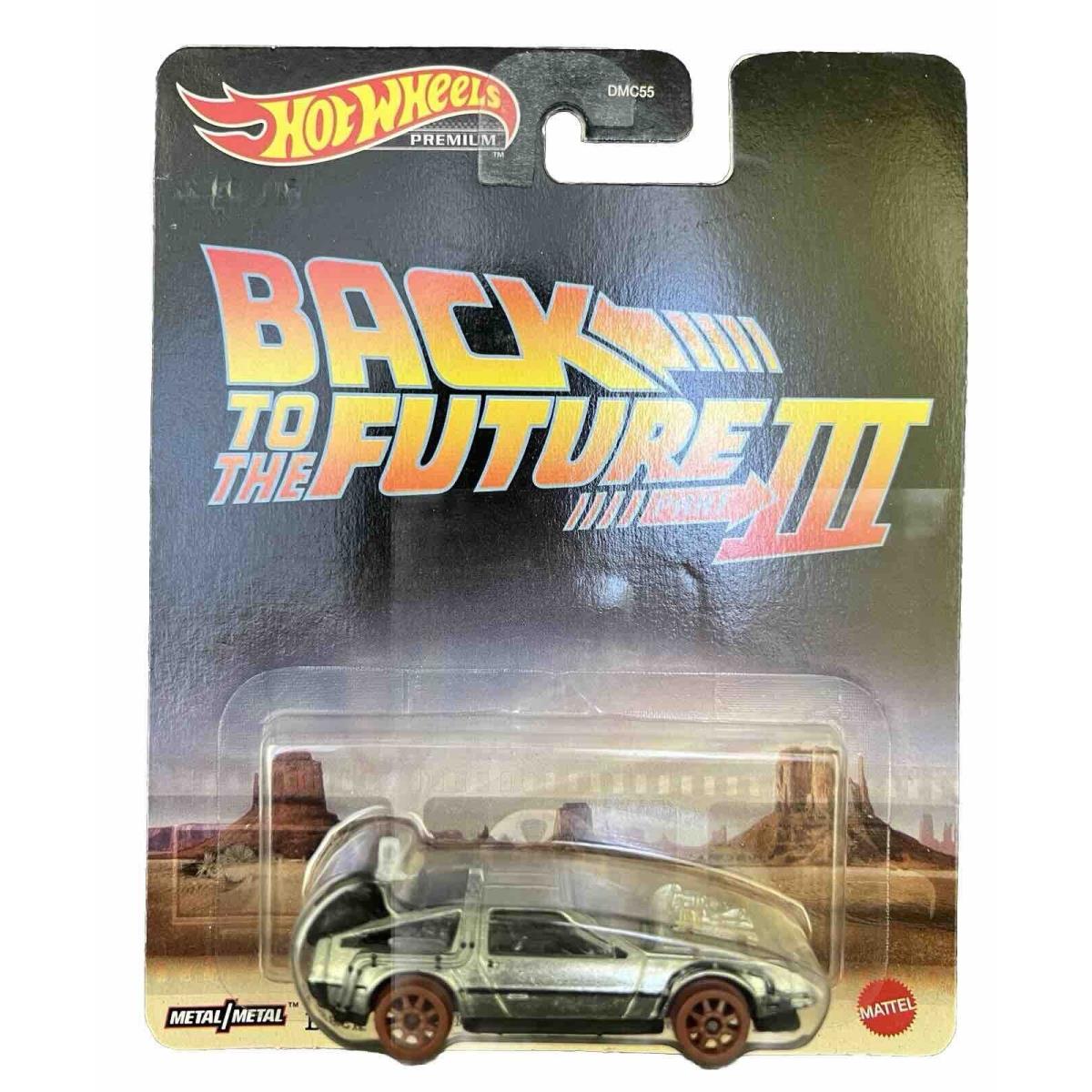 Hot Wheels Premium Back to The Future Time Machine - 1955 Metal/metal