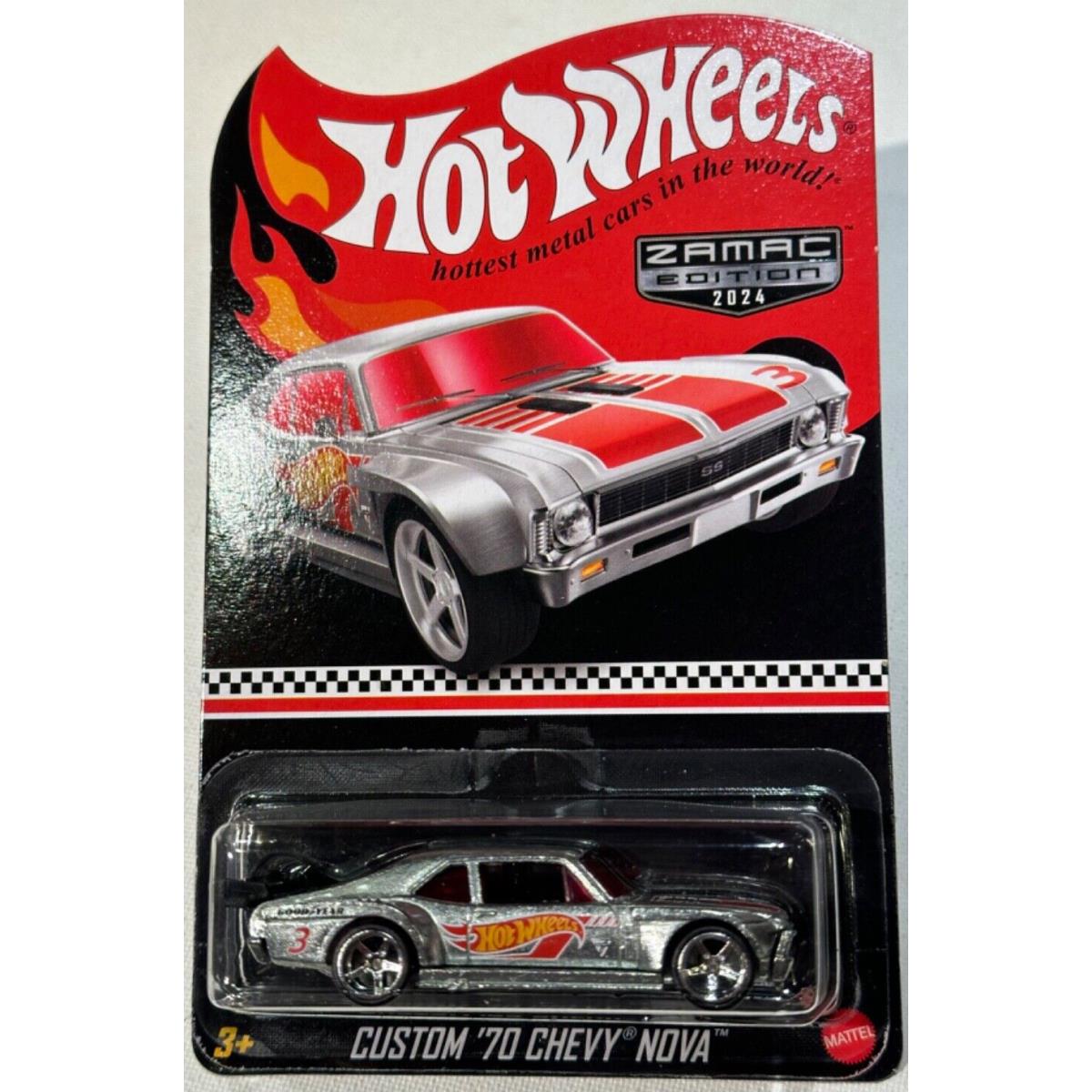 2024 Hot Wheels Legends Tour Custom `70 Chevy Nova and Souvenir Bag