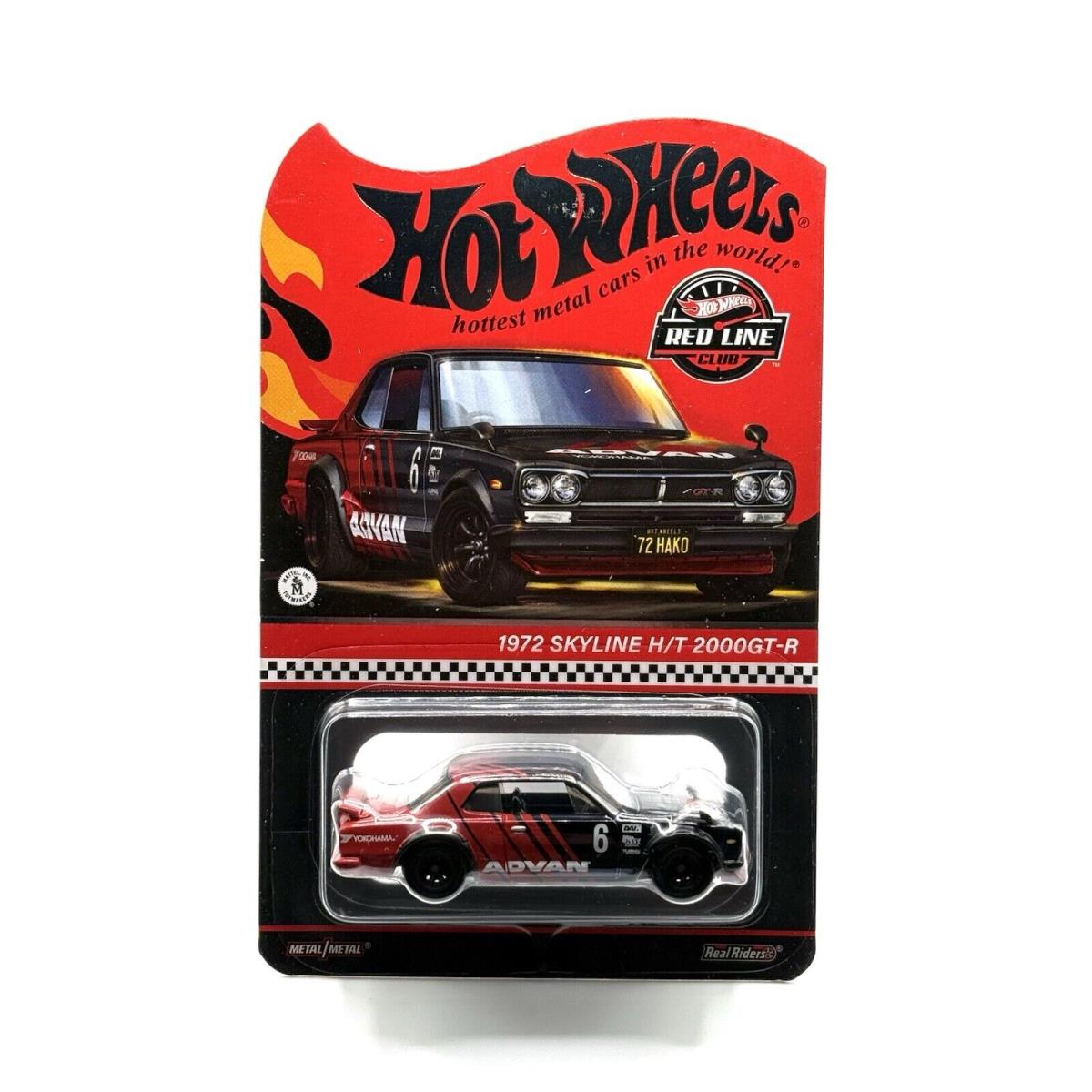 2024 Rlc Exclusive Hot Wheels Collectors 1972 Skyline H/t 2000GT-R Advan Livery