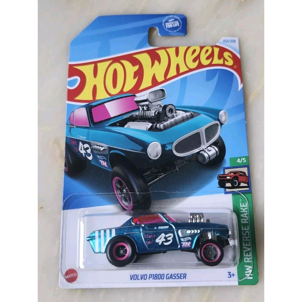 2024 Hot Wheels H Case Super Treasure Hunt Volvo P1800 Gasser 1:64