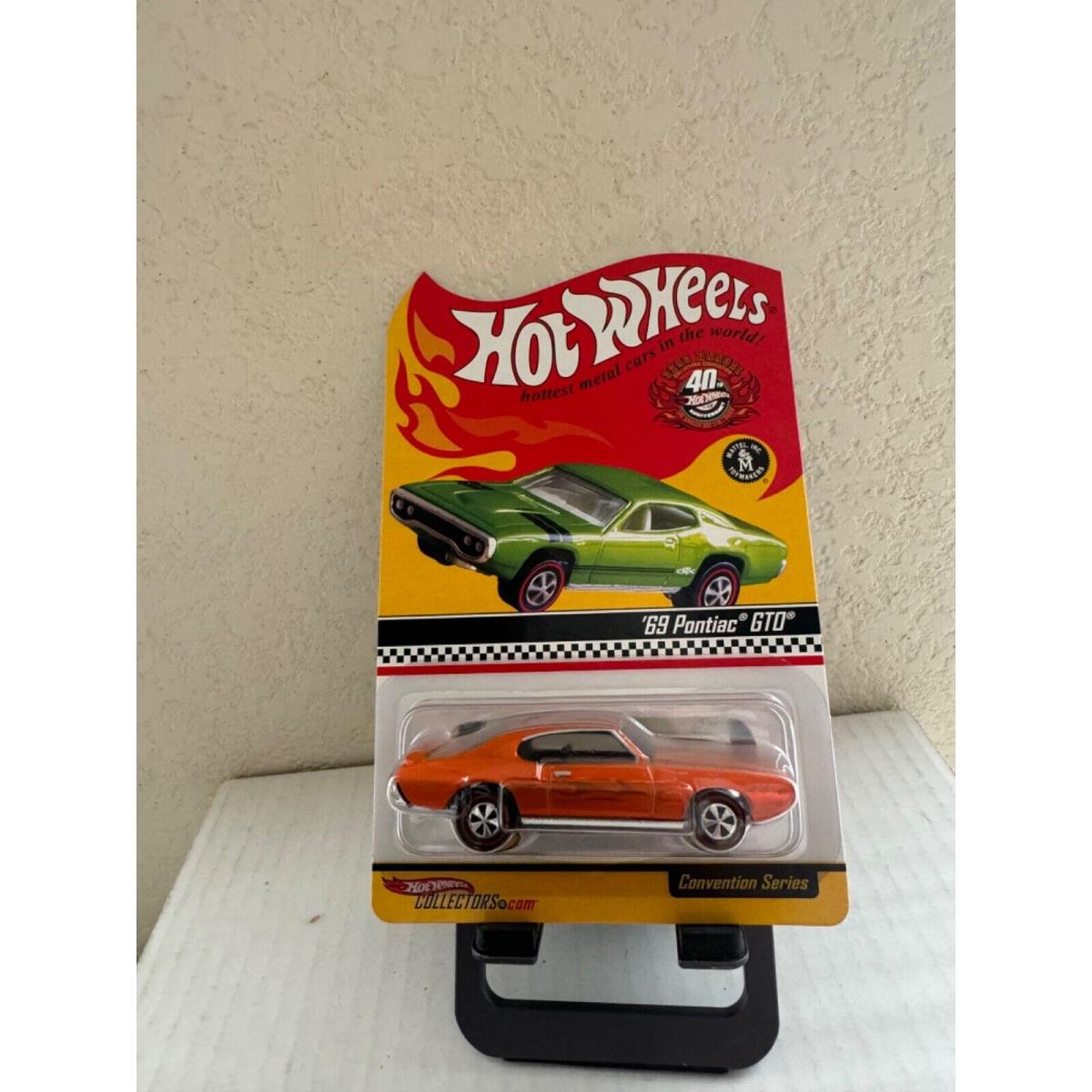 Hot Wheels Rlc 22nd Collector Convention Series `69 Pontiac Gto 1235/3000 E56