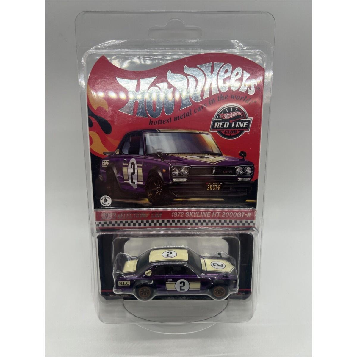 Hot Wheels 2024 Rlc Exclusive Selections 1972 Nissan Skyline H/t 2000GT-R