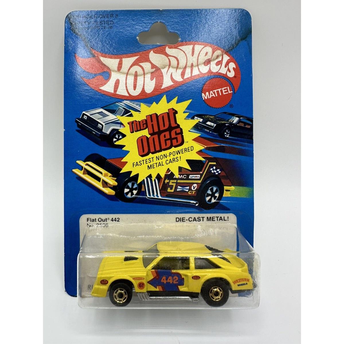 Hot Wheels Mattel The Hot Ones Flat Out 442 1980 2506