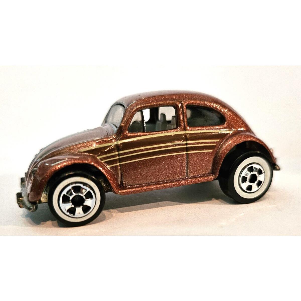 Hot Wheels VW Volkswagen Beetle Brown Metallic Exclusive