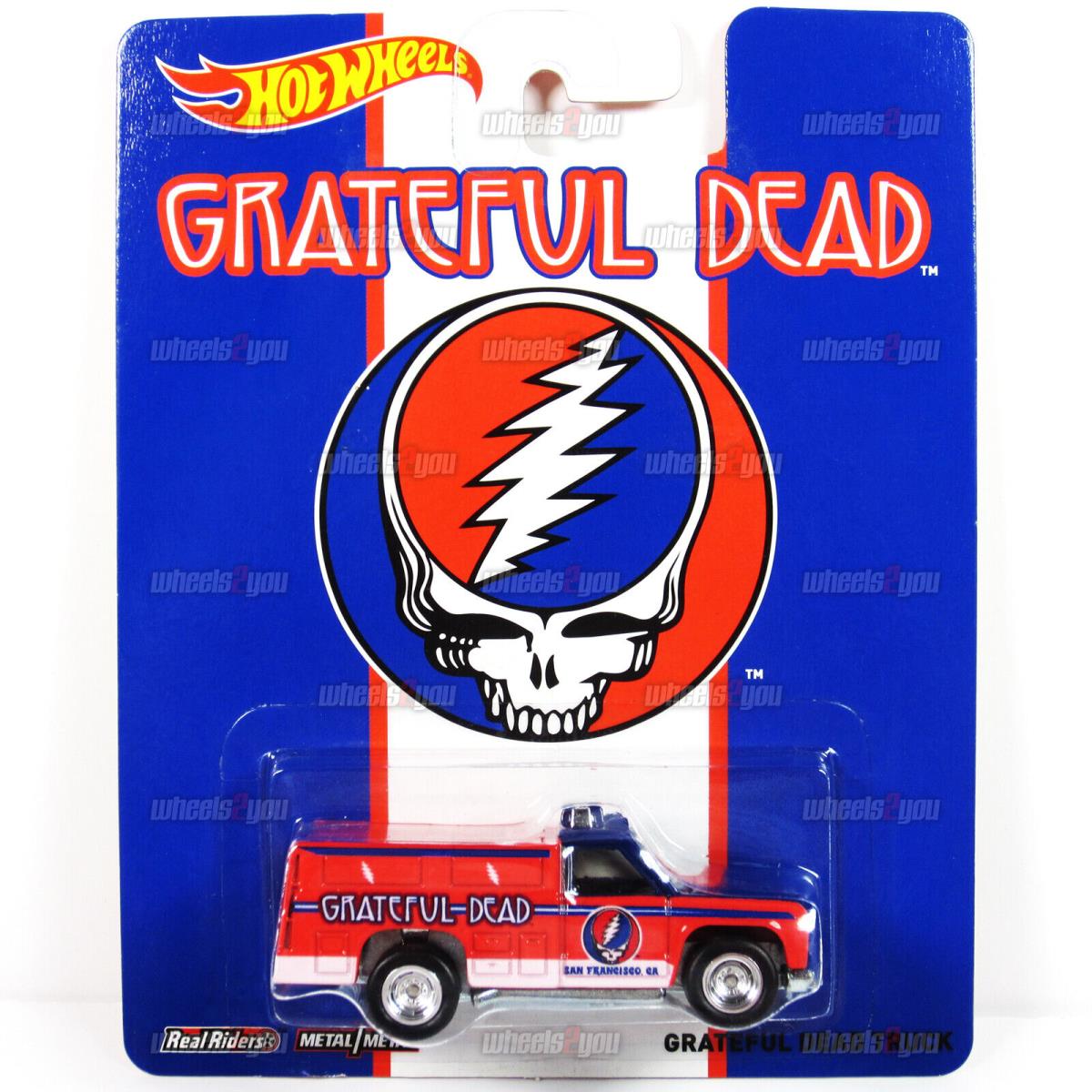 2014 Hot Wheels Grateful Dead Truck Grateful Dead - HW Pop Culture 1:64 BDT04