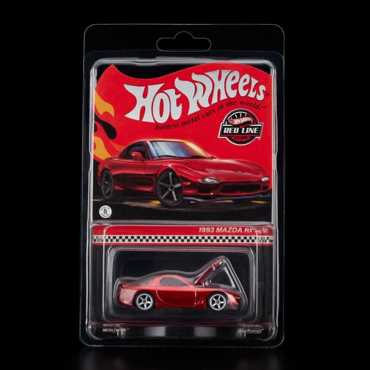 2024 Hot Wheels Red Line Club Exclusive 1993 Mazda RX-7 R1 In Package