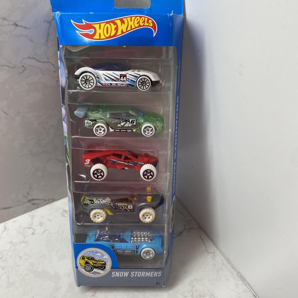 Hot Wheels Snow Stormers 5-Car Gift Pack Pack