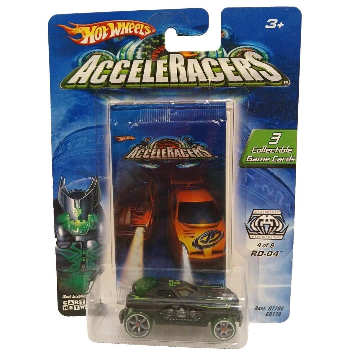 Hot Wheels Acceleracers Racing Drones RD-04 4 of 9 W/cards Nip