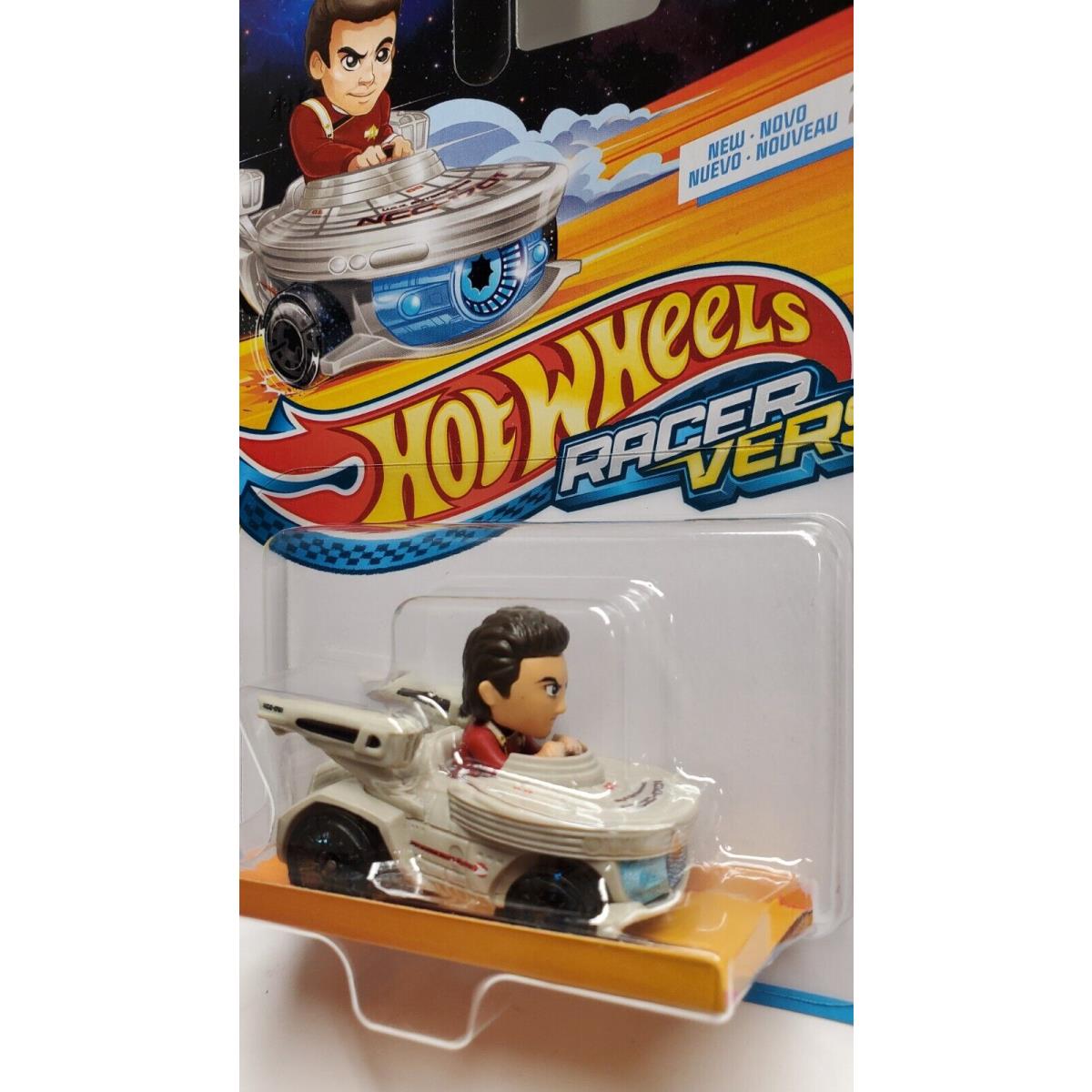 Hot Wheels Racer Verse Star Trek Captain Kirk 2024 On Hands