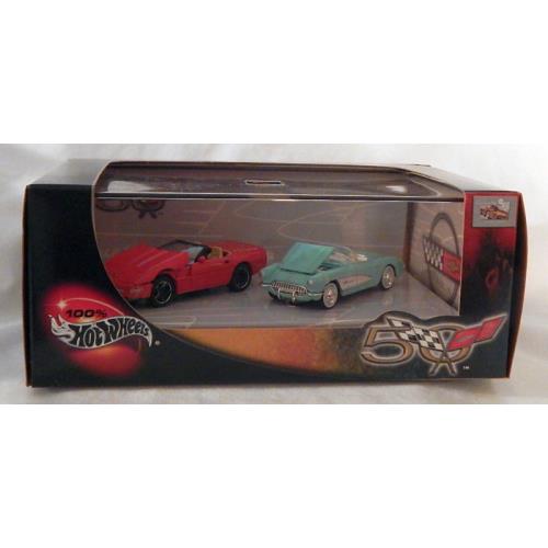 1957 Convertible 1996 Corvette Muscle Cars Hot Wheels Corvette 50th Vehicle Set