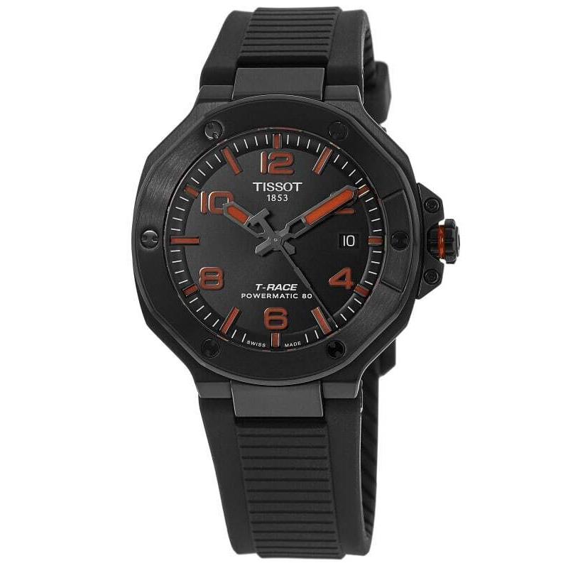 Tissot T-race Powermatic 80 Automatic Black Men`s Watch T141.807.37.057.00