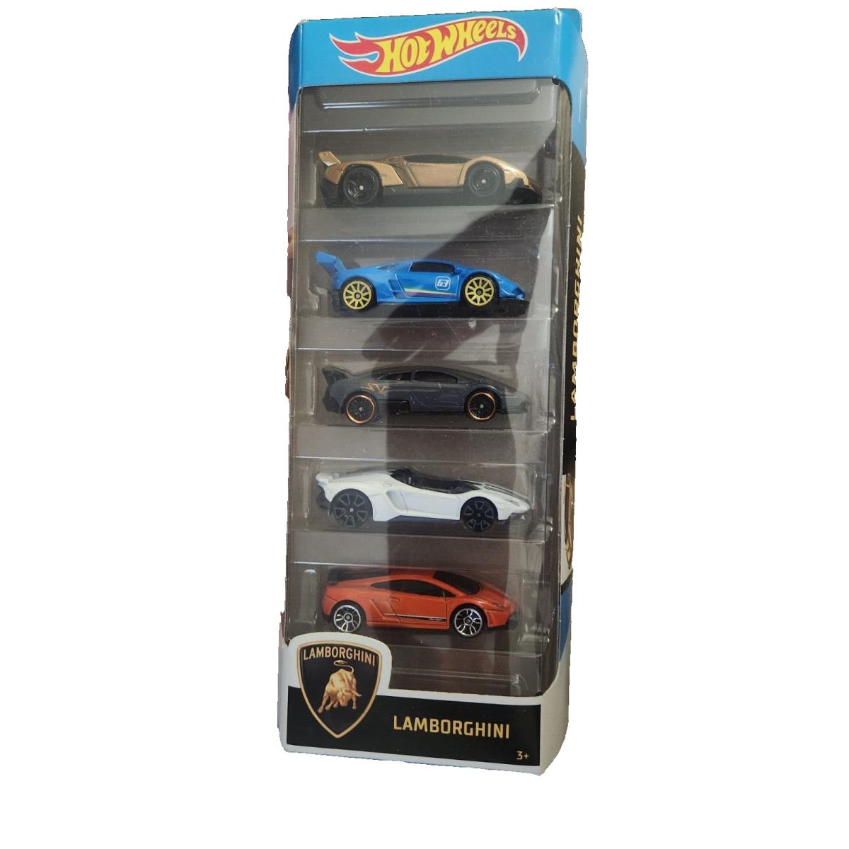 2020 Hot Wheels Lamborgini 5 Pack: Venneno Super-trofeo Diablo J Gallardo