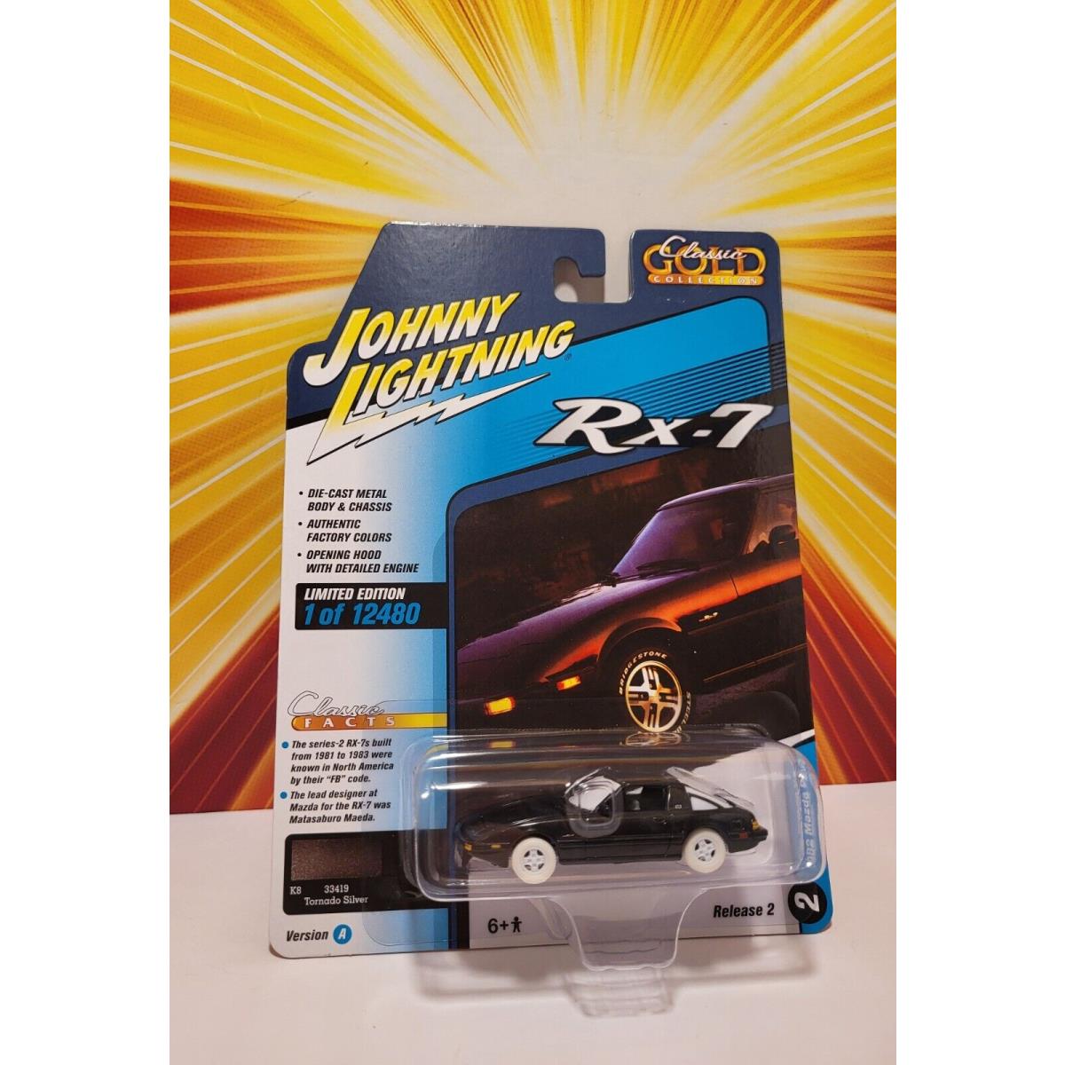 Johnny Lightning Mazda RX-7 Chase White Lightning