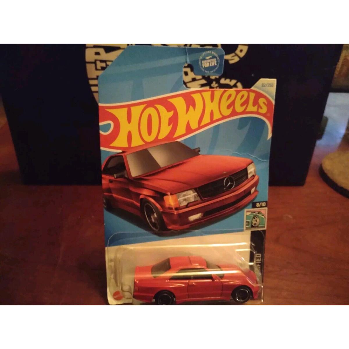 Mattel Hot Wheels D Case 82/250 `89 Mercedes 560 Sec Amg 2024 Modified 8/10