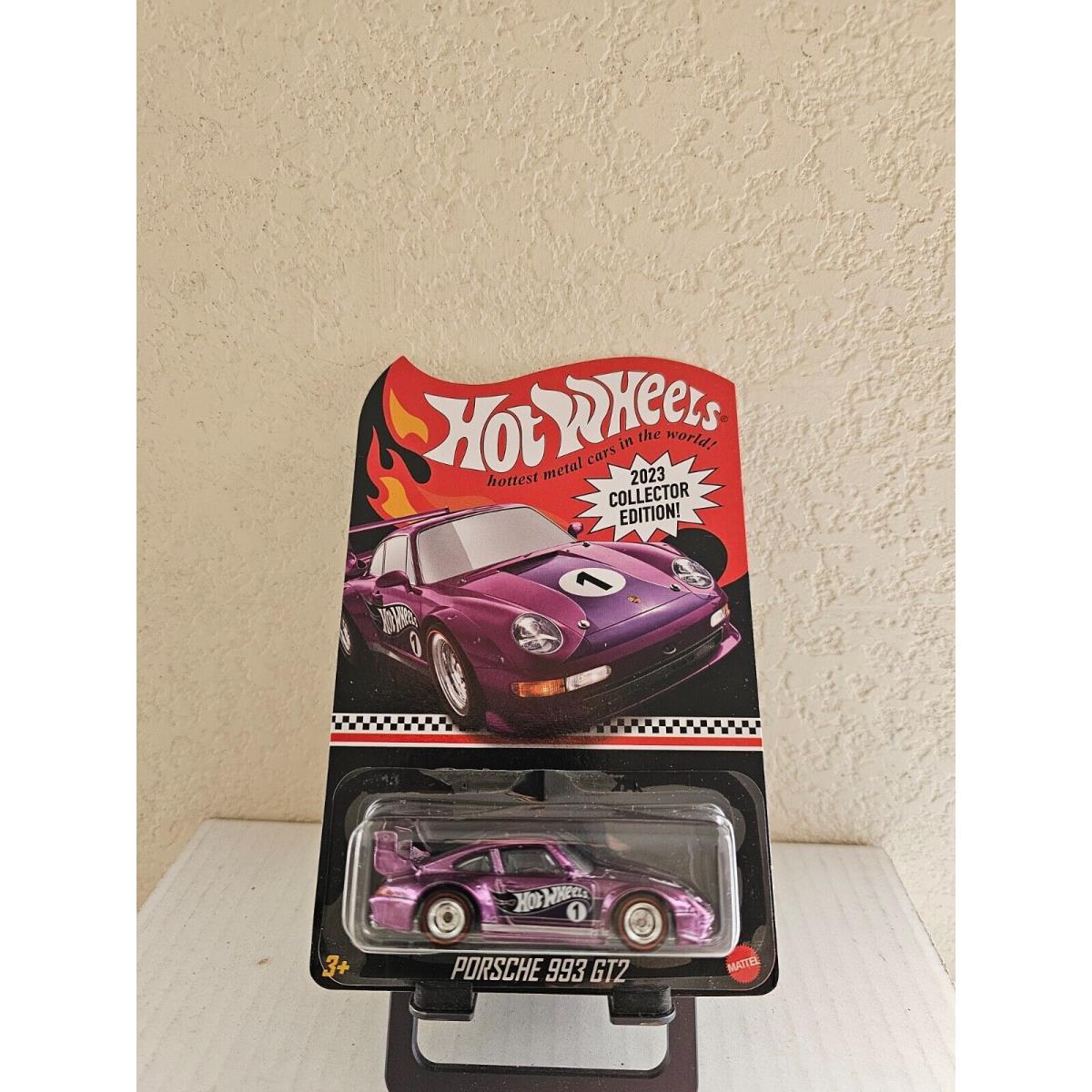 Hot Wheels Rlc 2023 Collector Edition Porsche 993 GT2 Purple E64