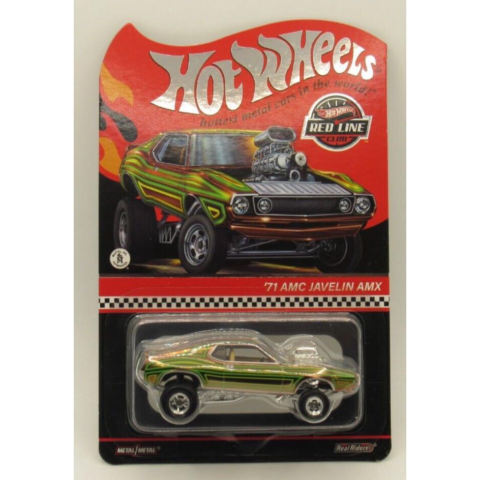 Hot Wheels 2024 Rlc `71 Amc Javelin Amx Zinger Real Riders Root Beer 1971