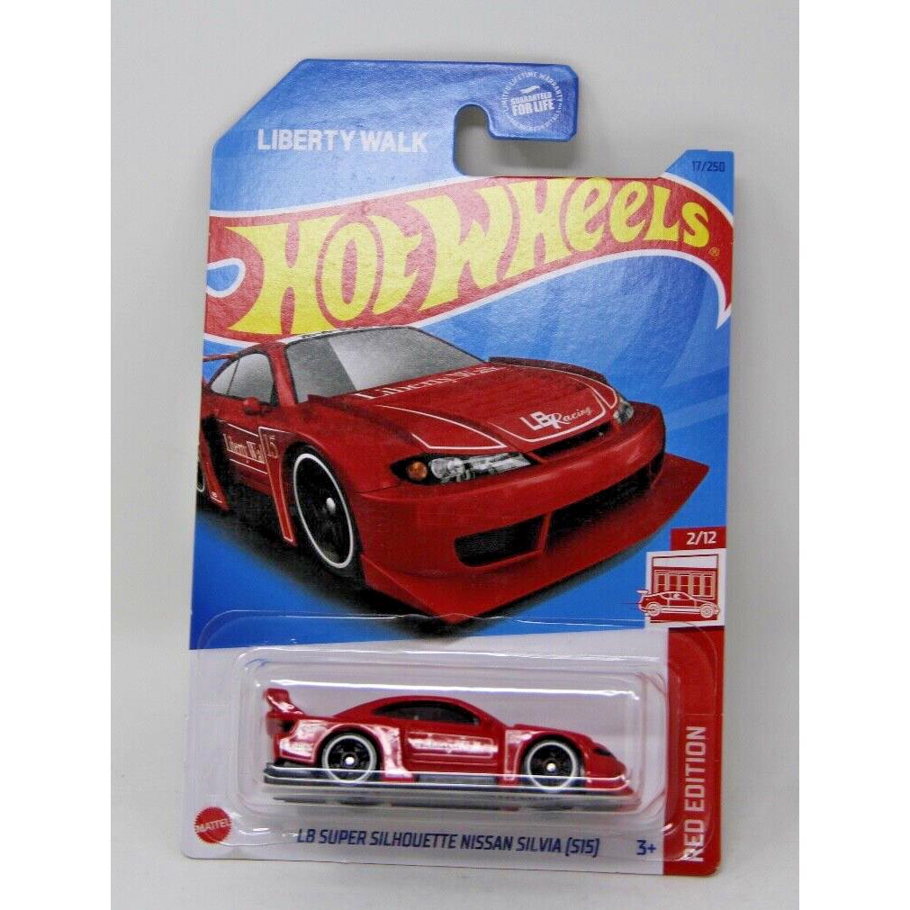 2023 Hot Wheels Target Red Edition LB Super Silhouette Nissan Silvia S15