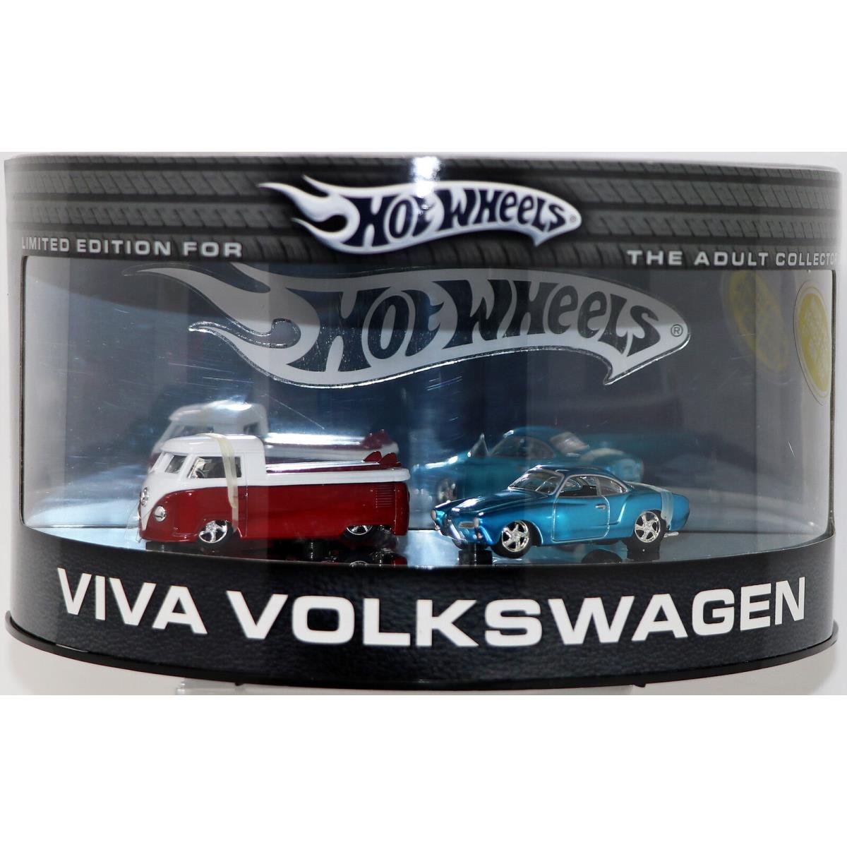 Hot Wheels Viva Volkswagen Car Set Limited Edition - H8592 Nrfp 2005 1:64