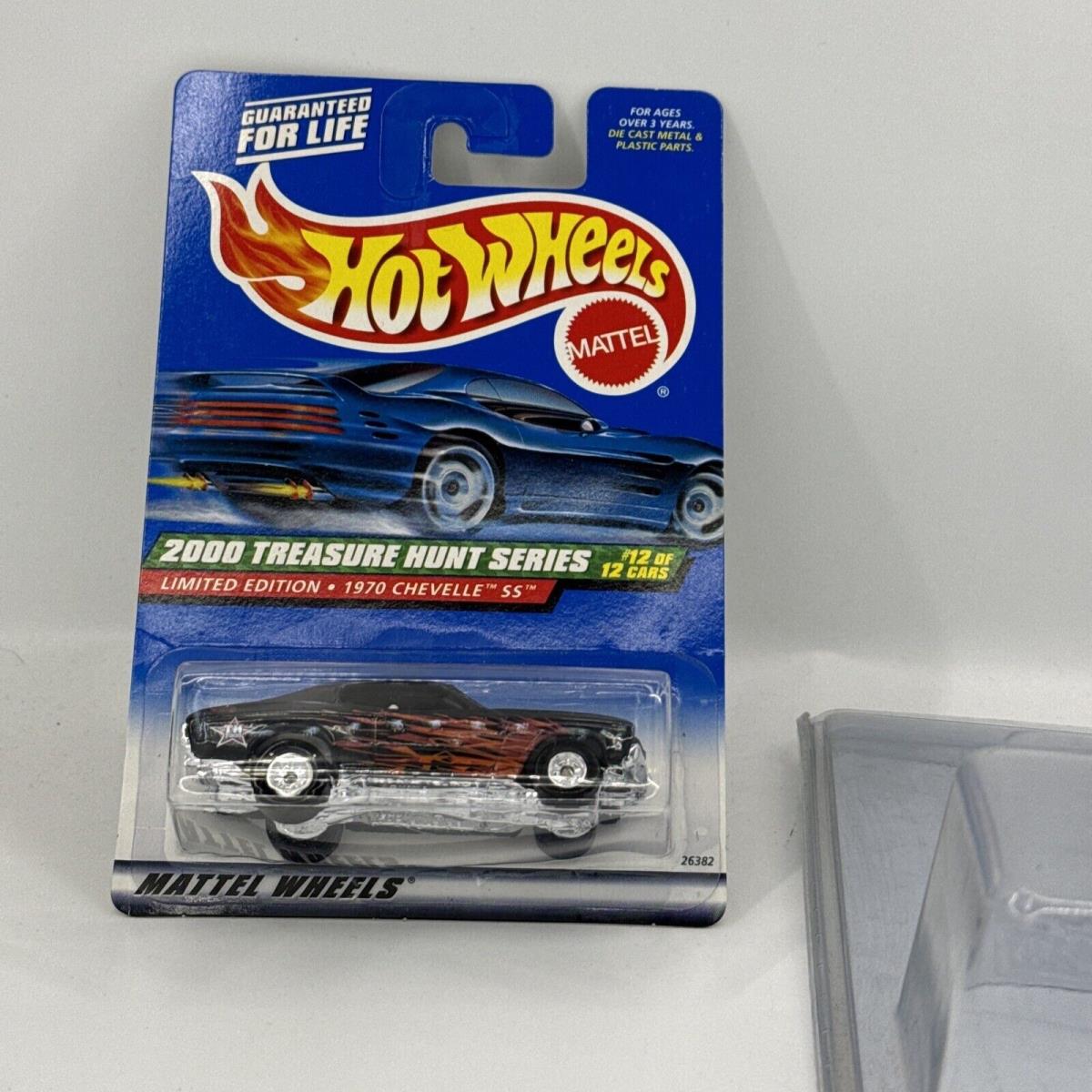 Hot Wheels Treasure Hunt 1970 Chevelle SS w/ Real Riders Tires 2000 12/12