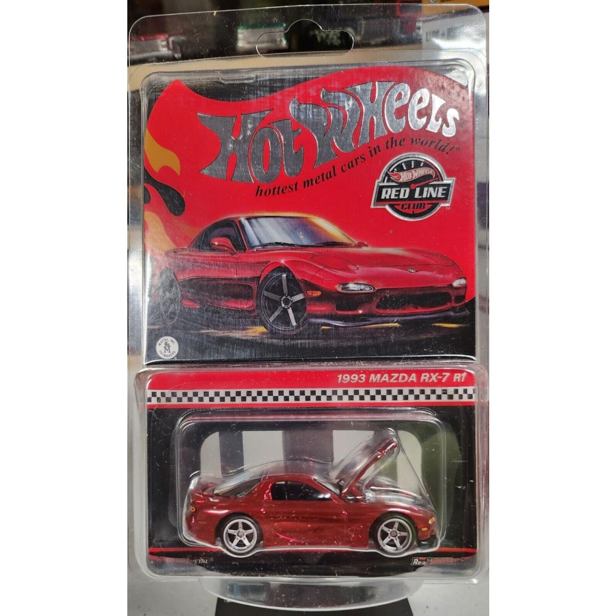 2024 Hot Wheels Rlc Exclusive: 1993 Mazda RX-7 R1 Twin Turbo Red Line Club