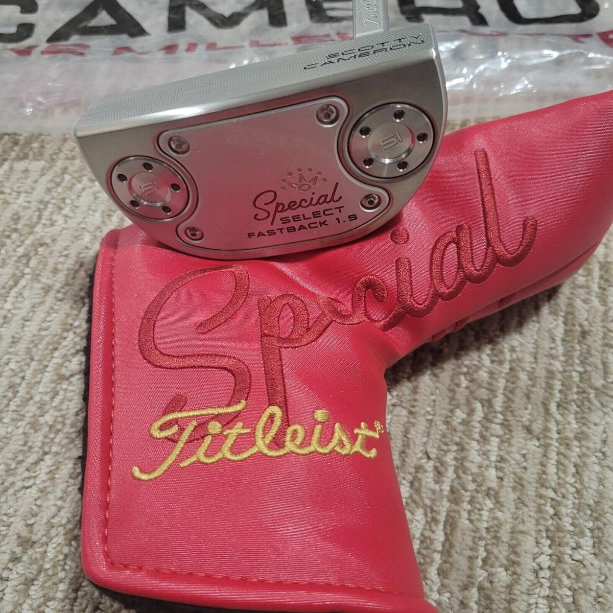 IN Plastic Titleist Scotty Cameron 34 Select Fastback 2020 Putter