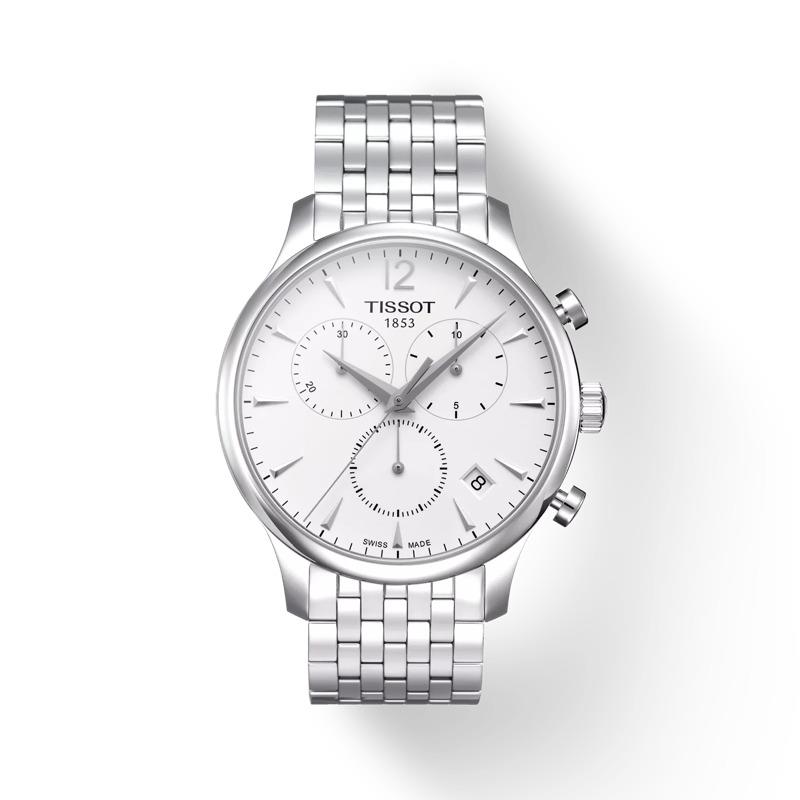 Tissot Tradition Chronograph Stainless Steel Men`s Watch T0636171103700