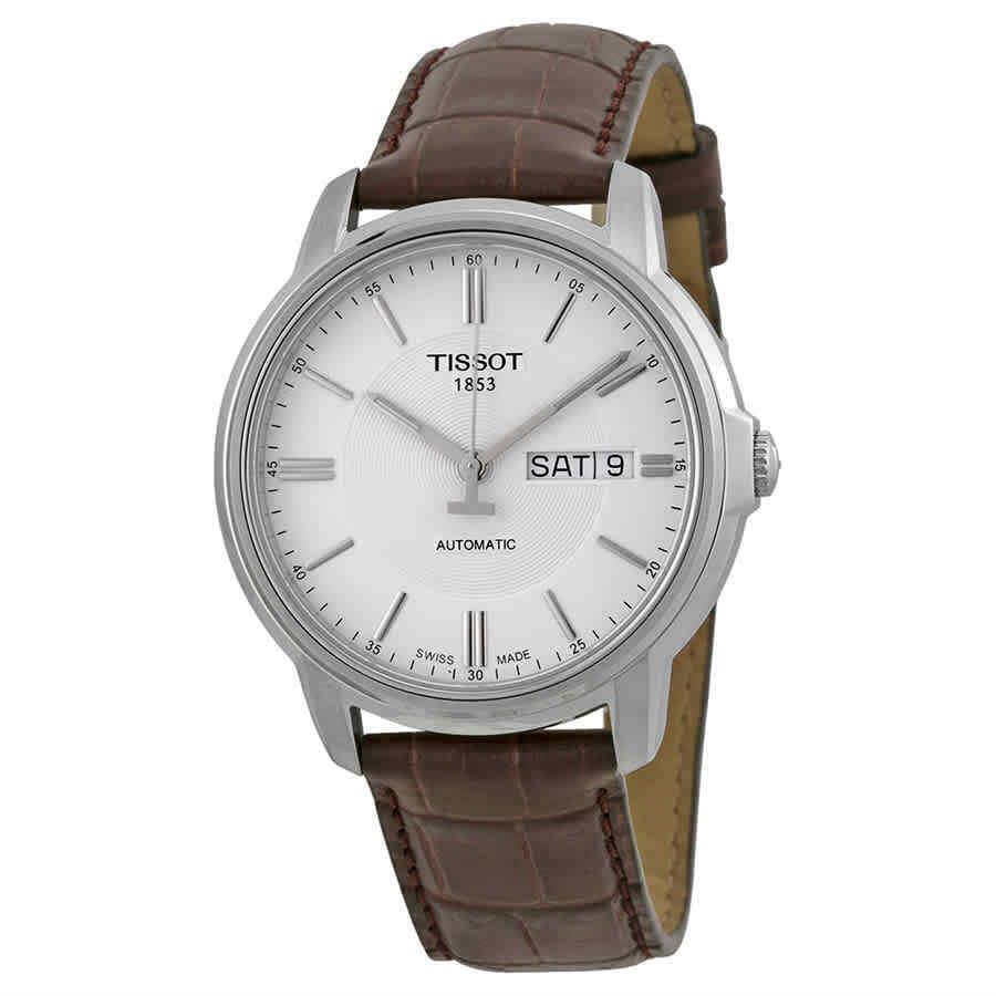 Tissot Automatic Iii White Dial Men`s Watch T0654301603100