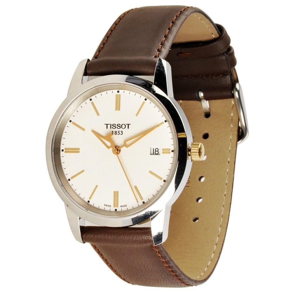 Tissot Classic Dream Brown Leather Watch Men`s T033.410.26.011.01